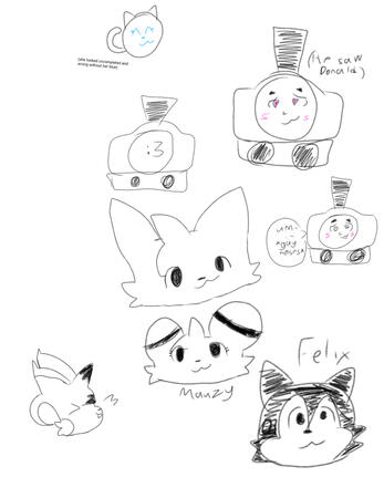 Just a bunch of doodles!